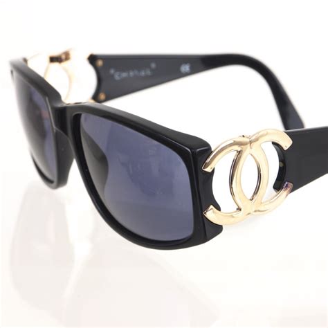 chanel sunglasses logo on side|chanel sunglasses original.